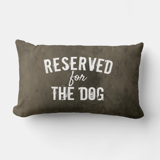 réservé pour la citation de chien coussin en gris  (Recto)