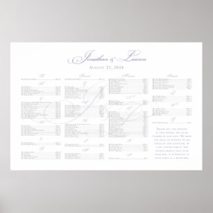 ***RESERVED*** for Jonathan+Lauren Poster