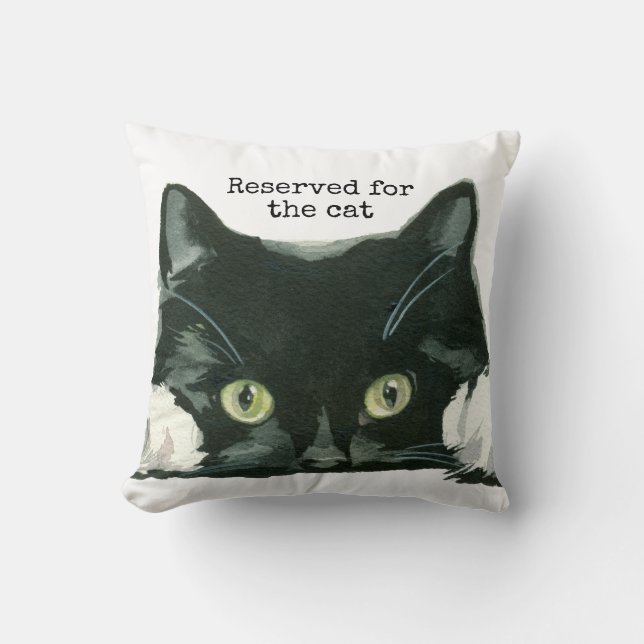 reserved for the cat cushion black cat (Front)