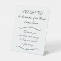 Reserved Godmother Of The Bride Memorial Wedding