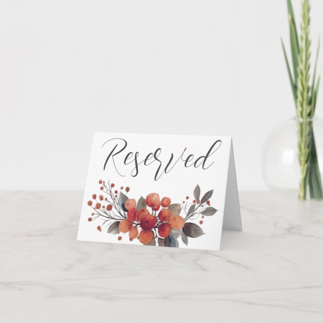reserved note card tent sign (Front)