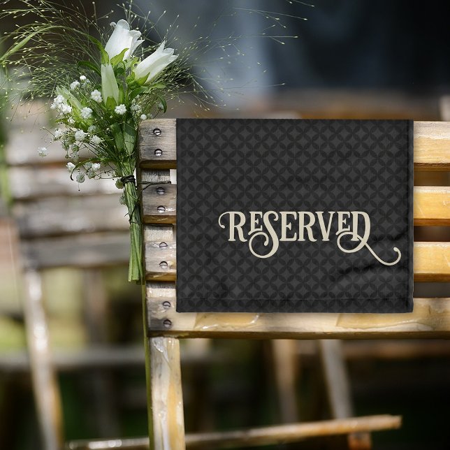 Reserved Towel for Chairs, Tables and Church Pews (Creator Uploaded)