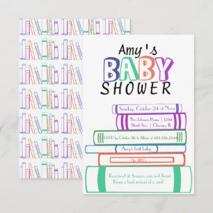 Réserver Invitation Baby shower à thème