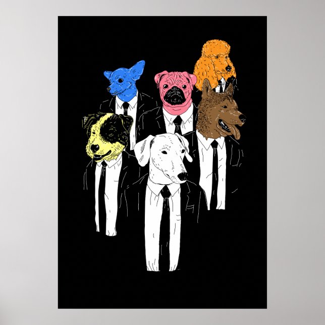Reservior doggies poster (Front)