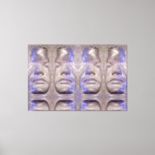 RESET wrapped canvas | m3galleryStudio (Front)