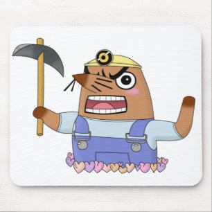 Resetti (Animal Crossing New Horizons) Mouse Pad