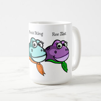 Resi, Prote & Ree Frogs Together Strong Coffee Mug