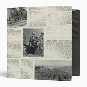 Residence and Orchard in California Binder