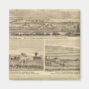 Residence and store of William M Roberts Magnet