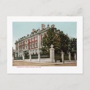 Residence of Andrew Carnegie, New York Postcard