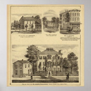 Residence of Dr Joseph Shallcross Poster