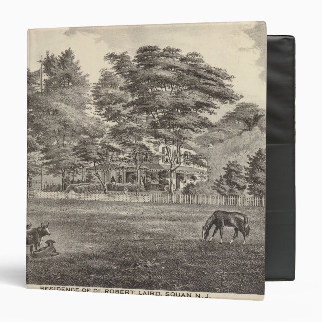 Residence of Dr Robert Laird, Squan, NJ Binder (Front/Inside)