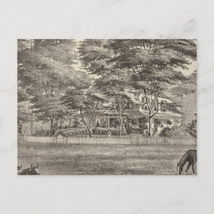 Residence of Dr Robert Laird, Squan, NJ Postcard