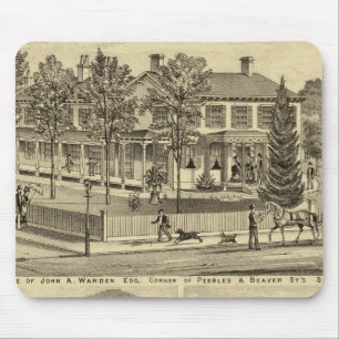 Residence of John A Warden Sewickley Mouse Pad