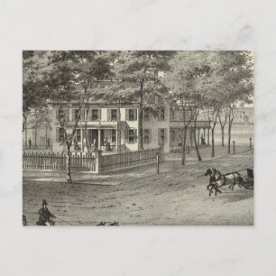 Residence of John S Rogers in Manasquan, NJ Postcard