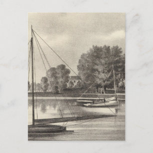 Residence of Joseph Francis, Tom's River, NJ Postcard