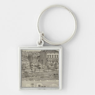 Residence of Judge Horace Corbin Keychain
