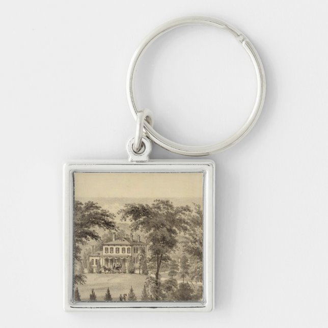 Residence of Marshall McDonald Keychain (Front)