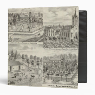 Residence of Milton Thornburgh Fayette Co Binder