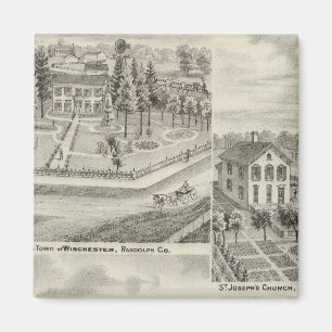 Residence of Milton Thornburgh Fayette Co Magnet