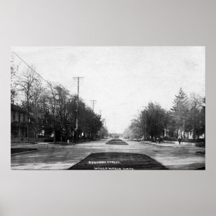 Residence Street Scene Poster