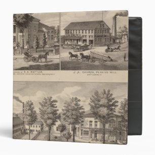 Residences and factory in Bennington Binder