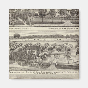 Residences and farm residences in Putnam Co Magnet