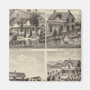 Residences, Brewery, ranch Magnet