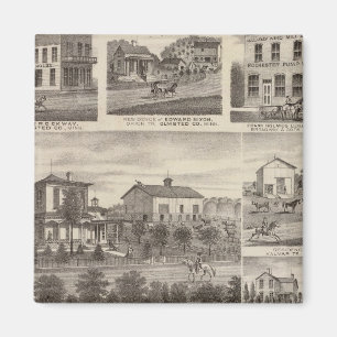 Residences, businesses, and Town of Eyota Magnet