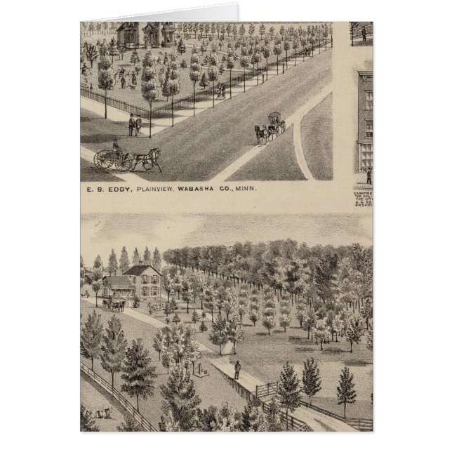 Résidences, Ferme, Minnesota (Devant)