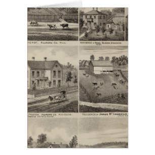 Residences in Amherst and Fillmore, Minnesota