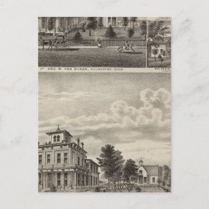 Residences in Rochester, Minnesota Postcard