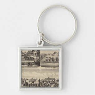 Residences, Minnesota 2 Keychain