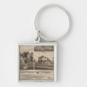 Residences, Minnesota 5 Keychain