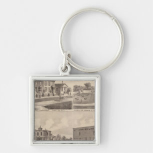 Residences, Minnesota 6 Keychain