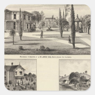 Residences, Monastery Square Sticker