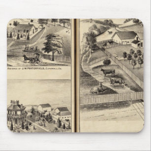 Residences of DG Heald, JM Bowles Mouse Pad
