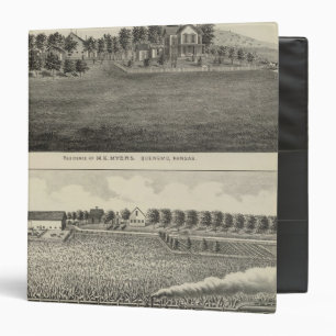 Residences, Quenemo and Lyndon Region, Kansas Binder