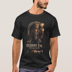 Resident Ash Evil Grace Requiem Croft 90 T-Shirt