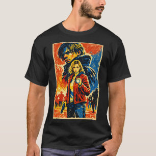 Resident Dark Evil Funny Requiem Art 05 Basic Da T-Shirt