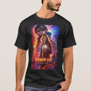 Resident Dark Evil Funny Requiem Art 08 Basic Da T-Shirt