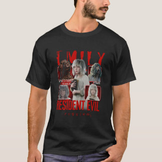 Resident Dark Evil Funny Requiem Art 62 Emily T-Shirt