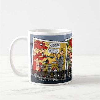 Resident Dragon - Breakfast, TV Shows, Candles Coffee Mug
