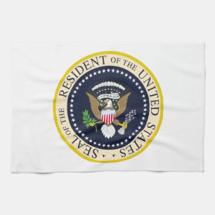 Resident of the United States Kitchen Towel