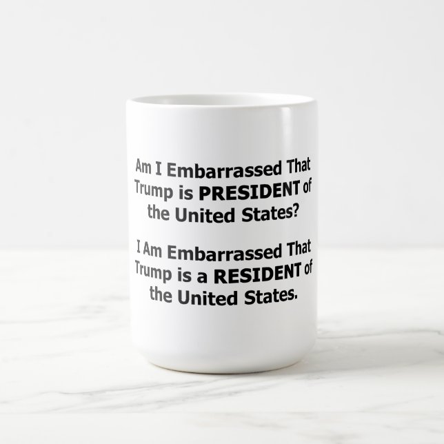 Resident Trump Coffee Mug (Center)