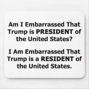 Resident Trump Mouse Pad