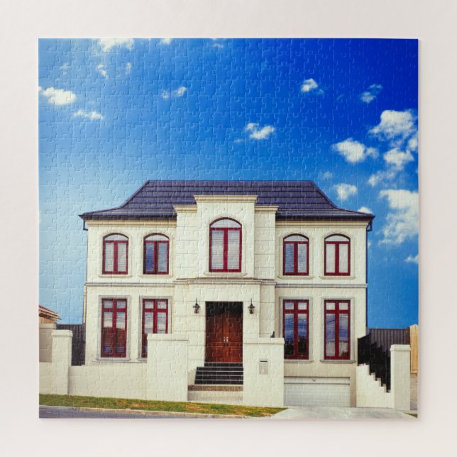 Residential house jigsaw puzzle (Vertical)