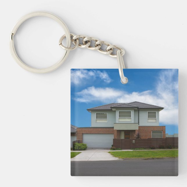 Residential house  keychain (Front)
