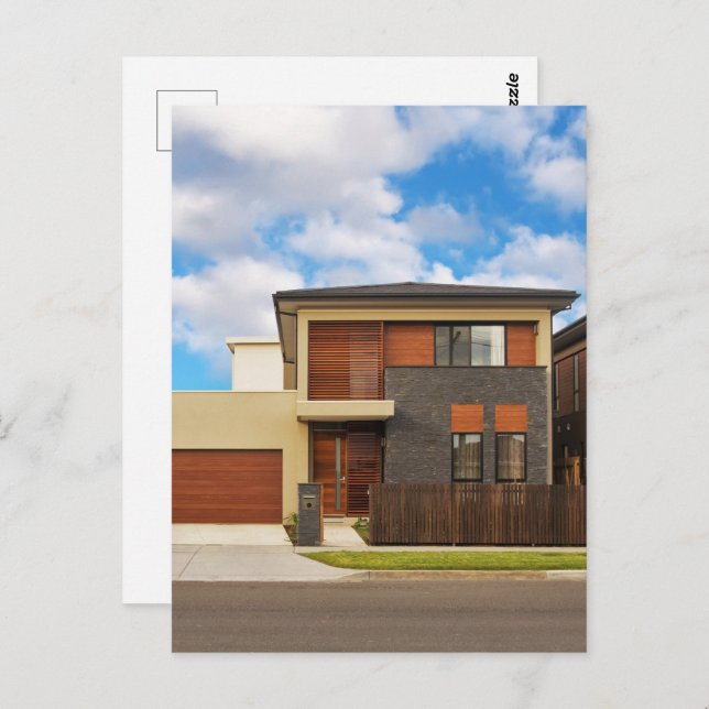 Residential house postcard (Front/Back)