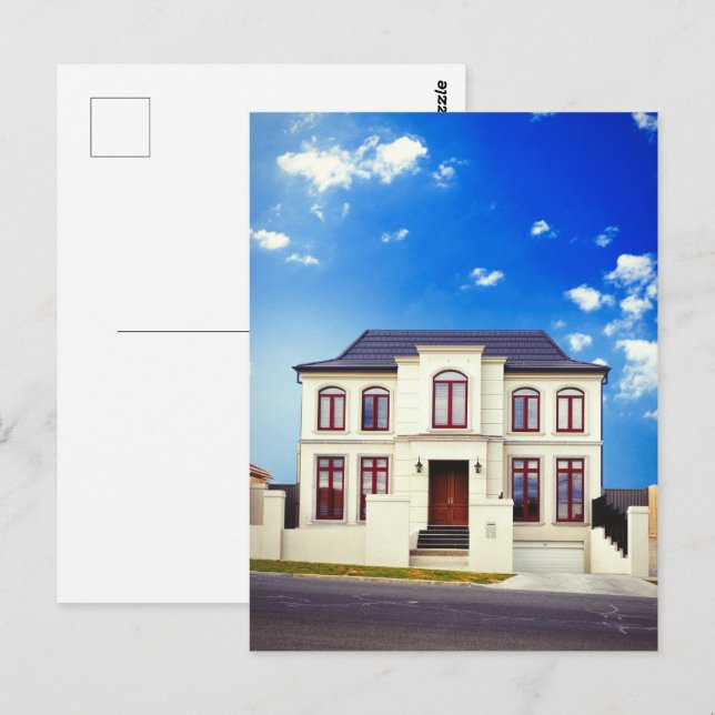 Residential house postcard (Front/Back)